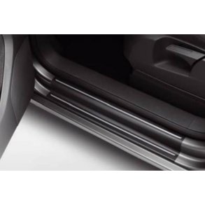 # Org. Drtrinsbeskyttelse Folie (Sort m/Slvstriber)