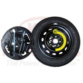 Reservehjulskit inkl. vrktj og donkraft (ndhjul)