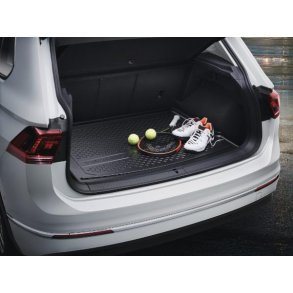 Bagagerumsbakke i hrd plast m. 4 cm kant, 