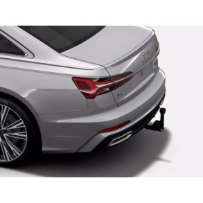 Svingbart anhngertrk til biler med komfortngle og sensorstyret bning af bagklap