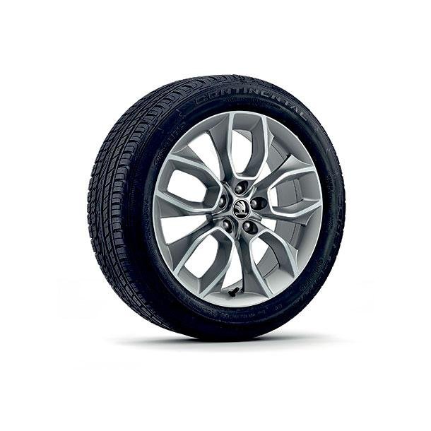 19" Crater aluflg i slv design