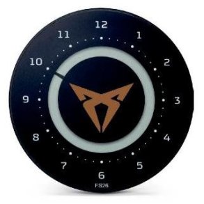 Parkeringsskive ParkOne 2. Sort med CUPRA logo