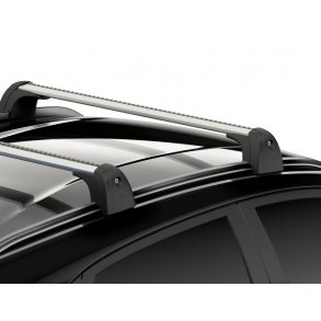 Tagbjler modeller med fabriksmonterede tagrlinger, monteres p bilen.