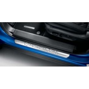 Indstigningslister, alu, ikke oplyst  med Qashqai-logo