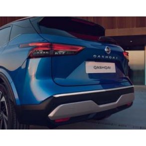 Pynteliste til kofanger bag, Chrome 