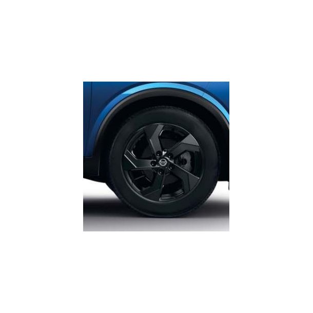Kpl. Vinterhjul - Alu - Bridgestone 17" - Sort