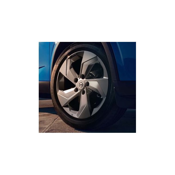 Kpl. Vinterhjul - Alu - Bridgestone 17" - Slv