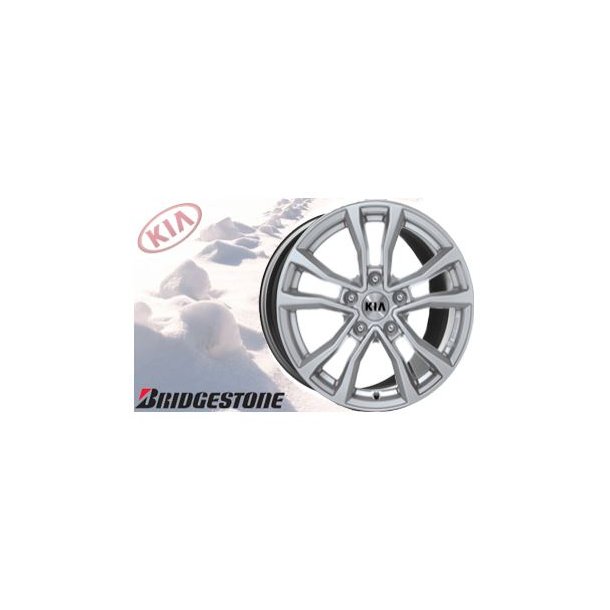 Kpl. Vinterhjul - Alu - Bridgestone