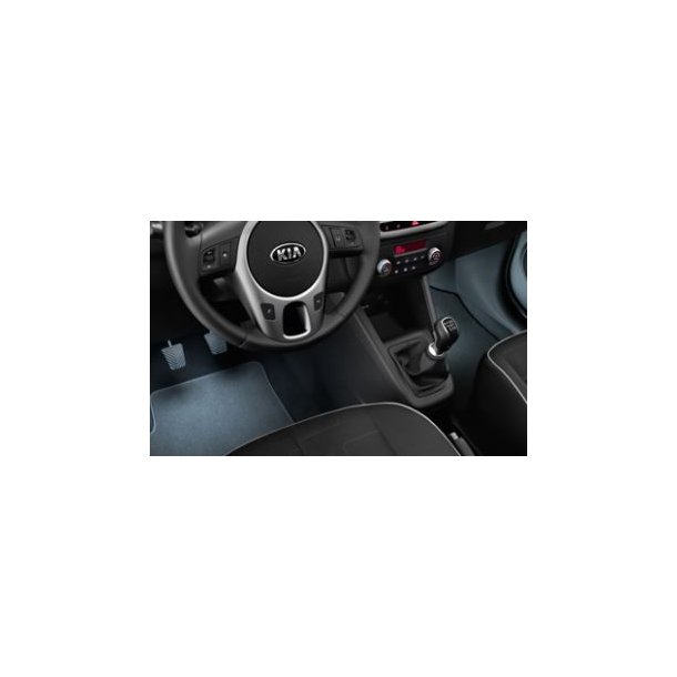 # Org. LED interir belysning foran forsder - hvid