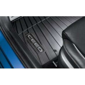 Bundmttest, Gummi - Sort m/ gr logo