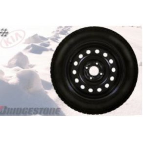 Kpl. Vinterhjul - Stl - Bridgestone 15
