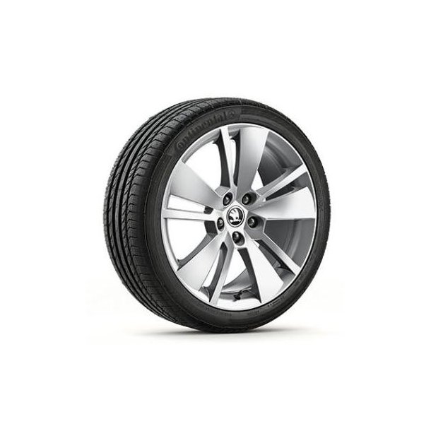 18" Skoda "Zenith" med Pirelli 235/45 R18 94W sommerdk
