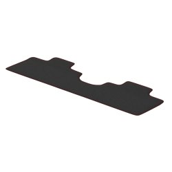 Premium gulvmtter, velour bag, sort.