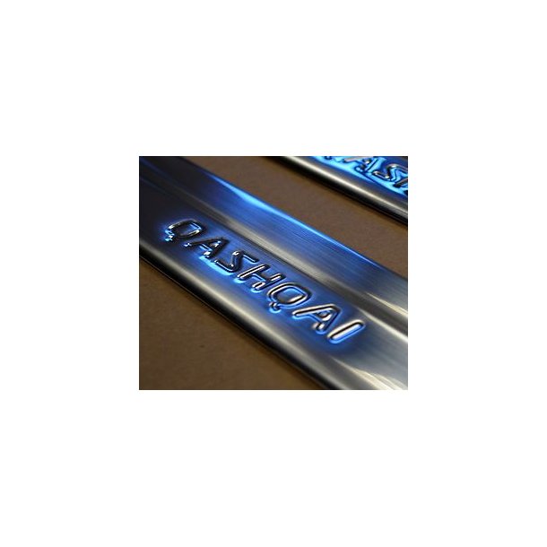 # Org. Indstigningslister med logo NISSAN QASHQAI